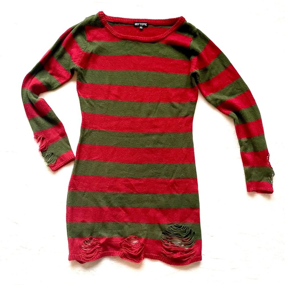 Nightmare on Elm Street Sweater Costume 🔪🩸